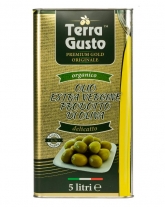 Фото продукту:Олія оливкова першого віджиму Extra Virgin TERRA GUSTO GOLD, 5 л