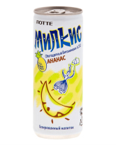 Фото продукта:Напиток молочный безалкогольный газированный Милкис Ананас ЛОТТЕ, 250 мл ...