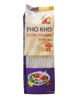 Фото продукту: Локшина рисова Pho Kho, 300 грам