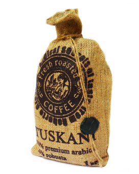 Фото продукту: Кава у зернах Tuskani, 1 кг (80/20)