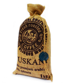 Фото продукту: Кава у зернах Tuskani, 1 кг (50/50)
