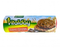 Фото продукта:Печенье цельнозерновое с шоколадной крошкой GULLON Vitalday Crocant Choco...