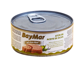 Фото продукта: Тунец консервированный в оливковом масле BayMar, 160 г