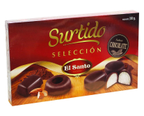 Фото продукта:Набор печенья в шоколаде El SANTO Surtido, 350 г