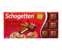 Фото продукту:Шоколад Schogetten Cinnamon & Cream, 100 г