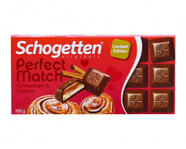 Фото продукту: Шоколад Schogetten Cinnamon & Cream, 100 г