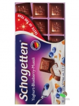 Фото продукту:Шоколад Schogetten Yoghurt Blueberry Muesli, 100 г
