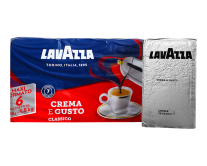 Фото продукта:Кофе молотый Lavazza Crema e Gusto Classico, 250 г (30/70) (эконом-упаковка)