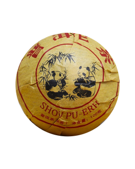 Фото продукту: Чай Шен Пуер "Червона Панда", 100 грам (2021 р.)