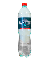 Фото продукту:Вода Buvette №5 мінеральна лікувально-їдальня сильногазована, 1,5 л