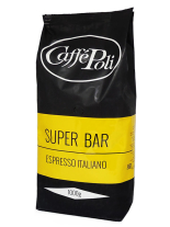 Фото продукту:Кава в зернах Caffe Poli Superbar, 1 кг (90/10)