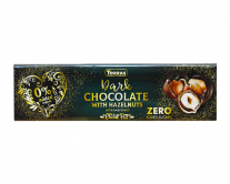 Фото продукту:Шоколад чорний без цукру, без глютену TORRAS Zero з фундуком 52%, 300 г