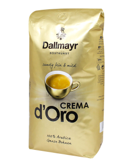 Фото продукта: Кофе в зернах Dallmayr Crema D'Oro, 1 кг (100% арабика)
