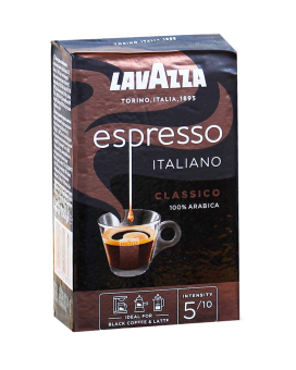 Фото продукту: Кава мелена Lavazza Espresso Italiano Classico/ Lavazza Caffe Espresso 100% арабіка, 250 г