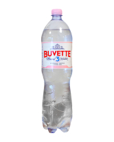 Фото продукту:Вода Buvette Vital №3 мінеральна негазована, 1,5 л
