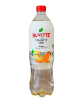 Фото продукту:Напій соковмісний Buvette Healthy tea зі смаком білого чаю, абрикосу та т...