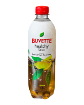 Фото продукту:Напій соковмісний Buvette Healthy tea зі смаком зеленого чаю та лемонграс...