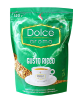 Фото продукту:Кава розчинна Dolce Aroma Gusto Ricco, 120 г