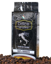 Фото продукту:Кава мелена Dolce Aroma 100% Arabica, 250 г