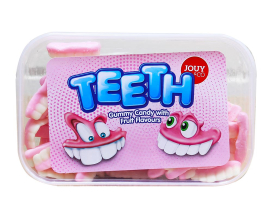 Фото продукта: Мармеладные конфеты Зубы JOUY & CO Teeth, 225 г 