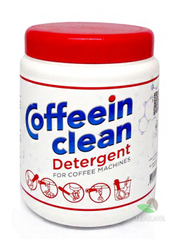 Средство для чистки кофемашин от кофейных масел Coffeein clean Detergent (порошок), 900 г