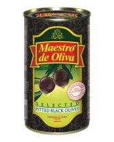 Маслины без косточки Maestro de Oliva, 280 г (ж/б)