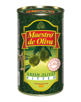 Фото продукту:Оливки без кісточки Maestro de Oliva, 280 г (ж/б)