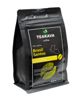 Фото продукту:Кава в зернах Teakava Brasil Santos, 250 г (моносорт арабіки)