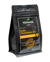 Фото продукту:Кава в зернах Teakava India Plantation AA, 250 г (моносорт арабіки)