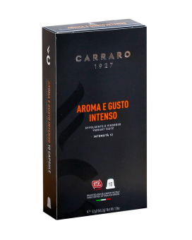 Фото продукта: Кофе в капсулах Carraro Aroma e Gusto Intenso NESPRESSO, 10 шт
