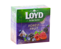 Фото продукта:Чай фруктовый Лесные ягоды LOYD Forest Fruit, 40 г (20шт*2г)