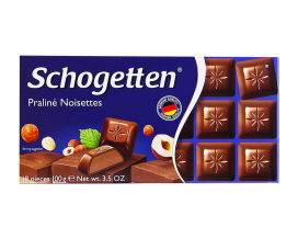 Фото продукту: Шоколад Schogetten Praline Noisettes, 100 г