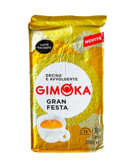 Фото продукту: Кава мелена Gimoka Gran Festa, 250 г (30/70)