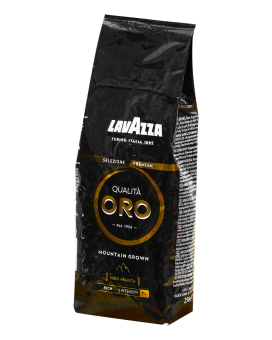 Фото продукту: Кава в зернах Lavazza Qualita Oro Black Mountain Grown, 250 г (100% арабіка)