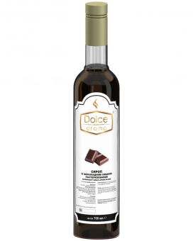 Фото продукта: Сироп Dolce Aroma Шоколадный 0,7 л (стеклянная бутылка)