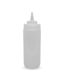 Фото продукта: Бутылка для соуса прозрачная, 360 мл (соусник, диспенсер, дозатор)