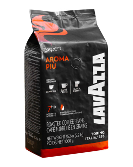 Фото продукту: Кава в зернах Lavazza Aroma Piu Expert, 1 кг (60/40)