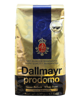 Фото продукта: Кофе в зернах Dallmayr Prodomo, 500 г (100% арабика)