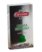 Фото продукта:Кофе в капсулах Carraro Crema Espresso NESPRESSO, 10 шт