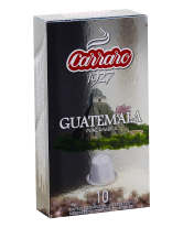 Фото продукта:Кофе в капсулах Carraro Guatemala NESPRESSO, 10 шт (моносорт арабики)