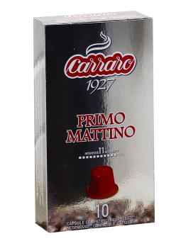Фото продукту: Кава в капсулах Carraro Primo Mattino NESPRESSO, 10 шт
