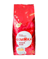 Фото продукту:Кава в зернах Gimoka Rosso Gran Bar, 1 кг (20/80)