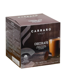 Фото продукту: Гарячий шоколад у капсулах Carraro Cioccolato DOLCE GUSTO, 16 шт