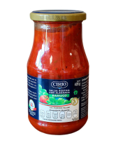 Фото продукту:Соус томатний з базиліком Cirio Basilico, 420 г