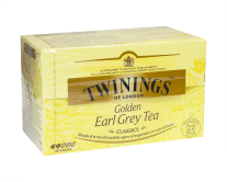 Фото продукту:Чай чорний Twinings Golden Earl Grey, 39,6 г (22шт * 1,8 г)