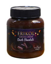 Фото продукту:Шоколадна паста Erikol Dark Chocolate, 400 г