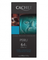 Фото продукта:Шоколад Cachet черный Peru 64%, 100 г