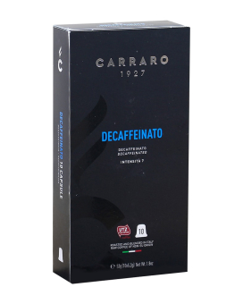 Фото продукта: Кофе в капсулах Carraro Decaffeinato NESPRESSO (без кофеина), 10 шт