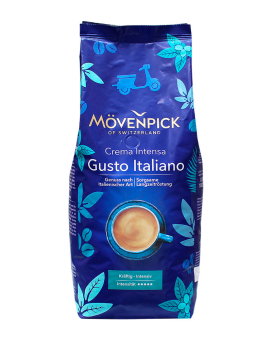 Фото продукта: Кофе в зернах Movenpick Gusto Italiano, 1 кг (90/10)