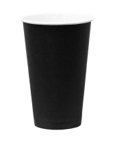Фото продукту:Склянка паперова чорна 400 мл, 50 шт
